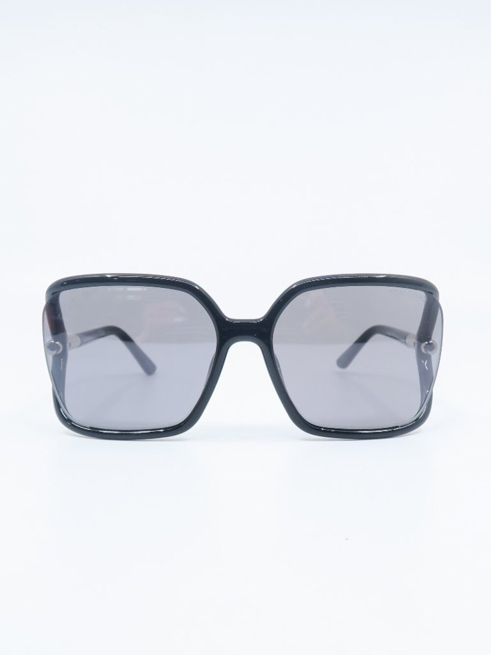 Tom Ford TF1089 01C SOLANGE-02 Black/Grey Lenses, New Women's Sunglasses.